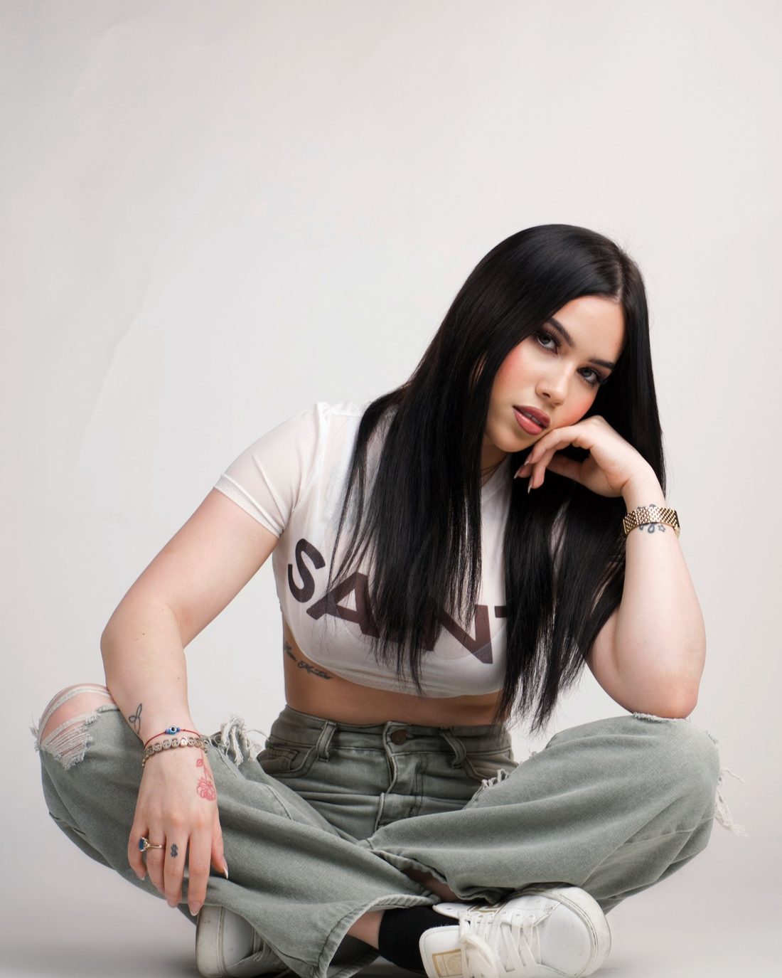 Retrato en estudio — Santa Música